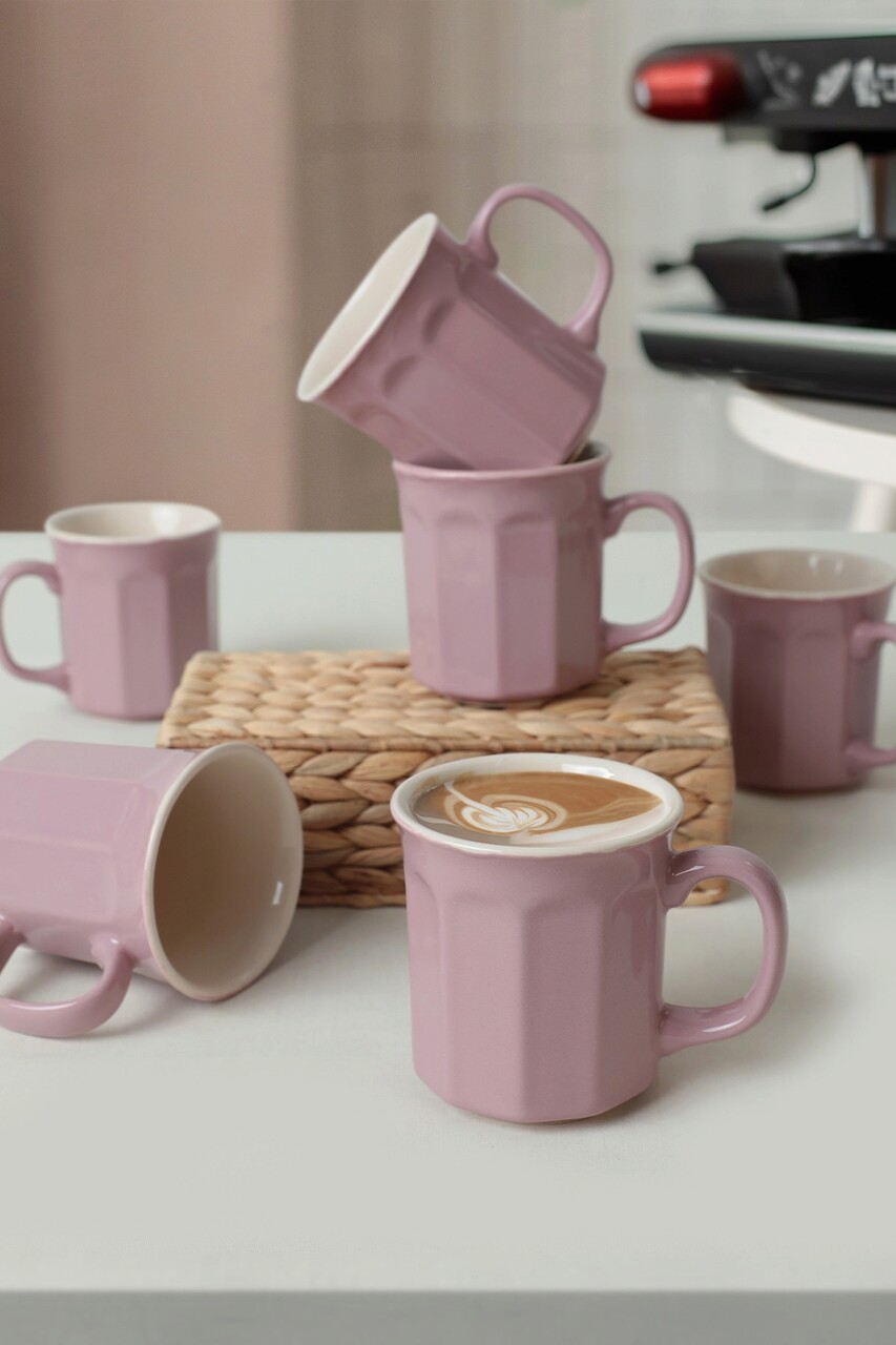 Set cani, Hermia, 275KRM1979, Antibacterian, Violet / Crem - imagine 5